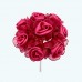 3" Diameter Satin Silk Flower 12X12 | Fuchsia
